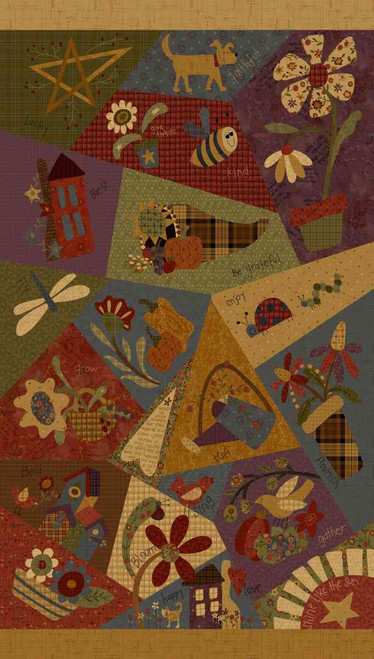 3640-33 Gold Multi || Bountiful Blessings