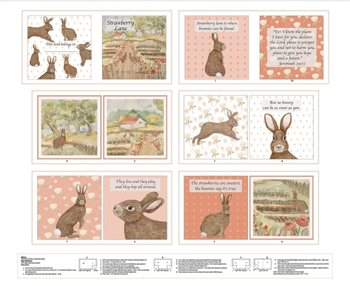 2673BP-26 Multi || Strawberry Lane