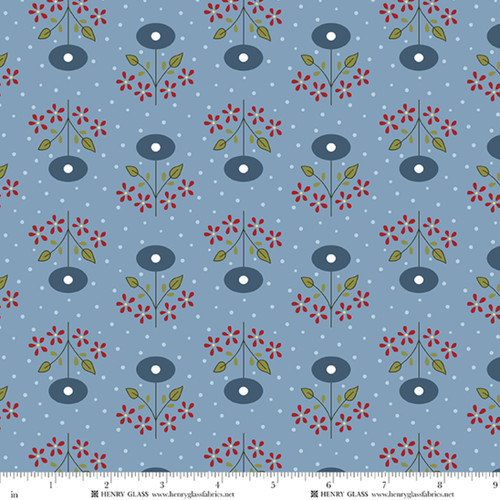 3670-70 Blue || Wildflowers