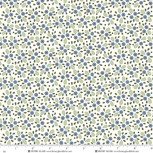 3671-44 Cream || Wildflowers