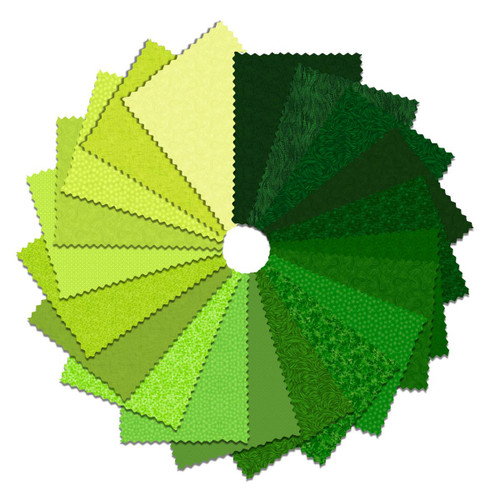 Green Giant Fat Quarters || I've Got Hue, Babe