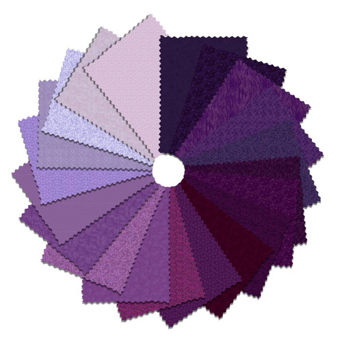 Purple Rain Fat Quarters || I've Got Hue, Babe