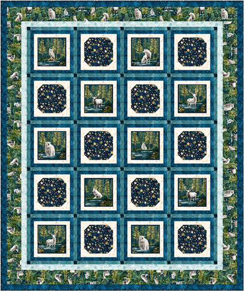 Magical Winter Woodlands - Magical Woodlands Quilt