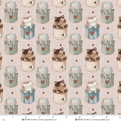 2807-23 Pink/Multi || Purrfect Pals