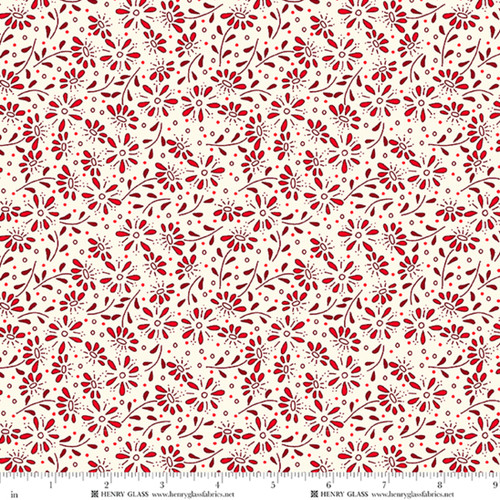 2850-08 Cream || Redwork Rhymes