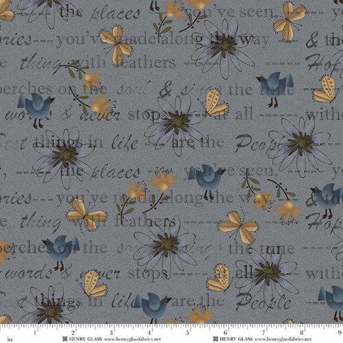 3749-95 Gray || Return of the Blue Bird of Happiness