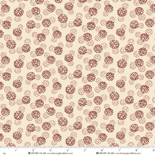 2854-08 Cream/Red || Sewing the Good Life