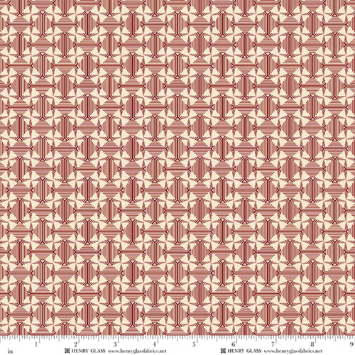 2857-08 Cream/Red || Sewing the Good Life