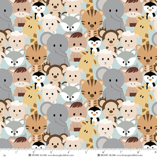 2816-13 Aqua/Multi || Snuggle Squad