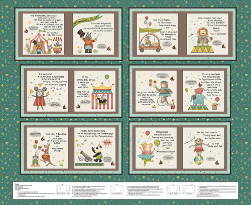 3720BP-76 Dark Teal || WhimsiDilly Circus