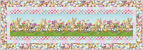 Bunnies & Baskets - Easter Cheer Runner