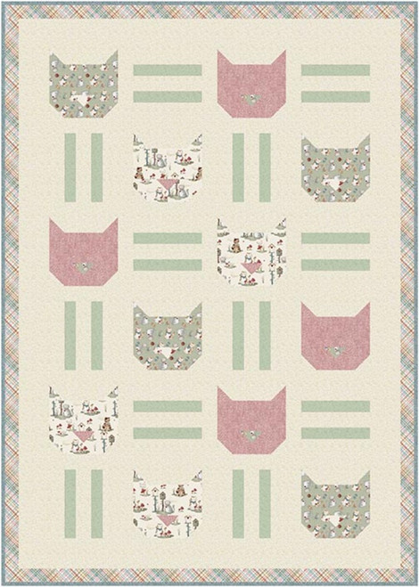 Purrfect Pals - Cat Dash Quilt
