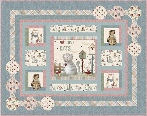 Purrfect Pals - Kitty’s Korner Quilt