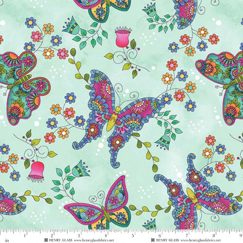 1452-16 Light Teal || Be a Wildflower