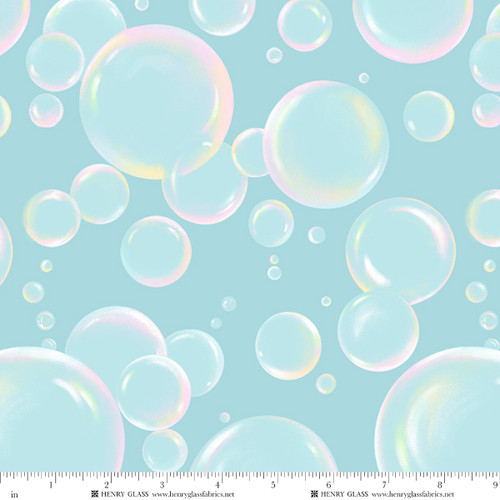 1007-17 Aqua || Bubble Blast 108"