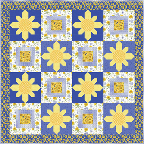 Sun Kissed - Sunflower Fields Quilt