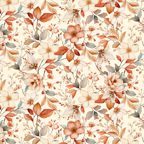 3756-44 Cream || Bloom Valley
