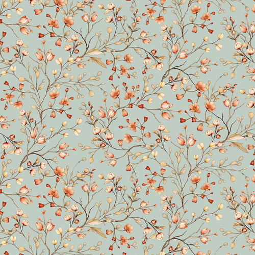 3757-17 Spa Blue || Bloom Valley