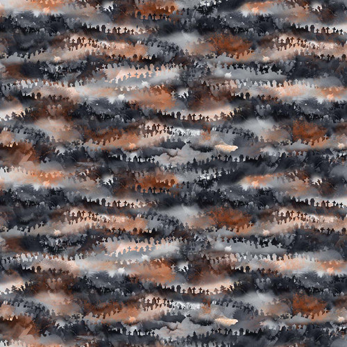 1648-96 Grey /Orange || Briarwood Tales