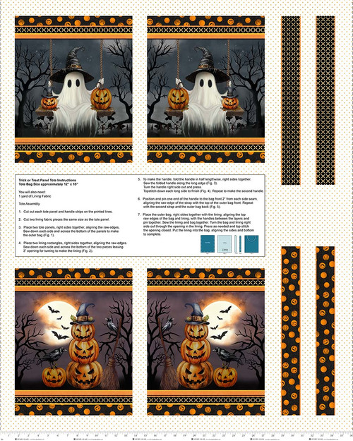 3236PH-99* Black Multi || Haunted Hallow