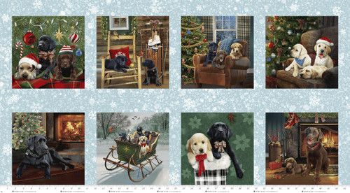 1734BH-16* Light Blue/Multi || Holiday Labs