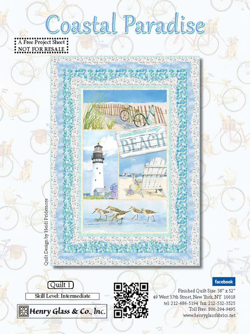 Coastal Paradise Quilt #1 Coastal Paradise Quilt #1