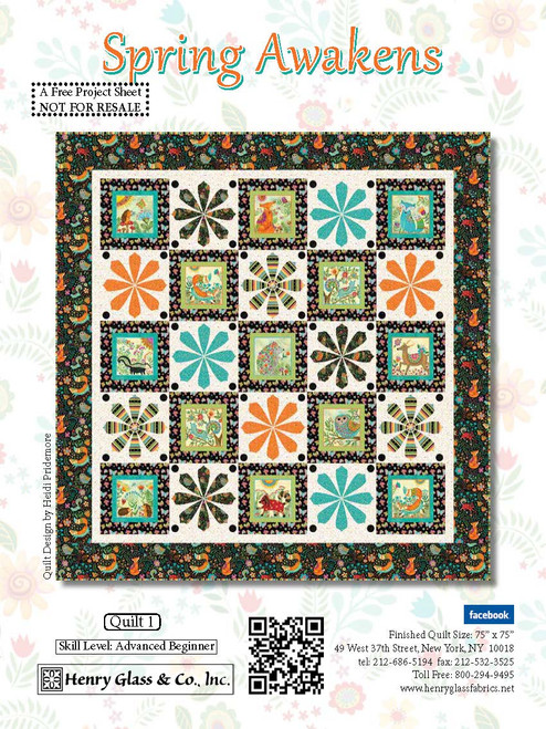 Spring Awakens Quilt #1 Spring Awakens Quilt #1