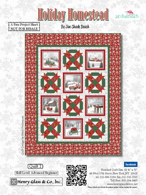 Holiday Homestead Quilt #2 Holiday Homestead Quilt #2