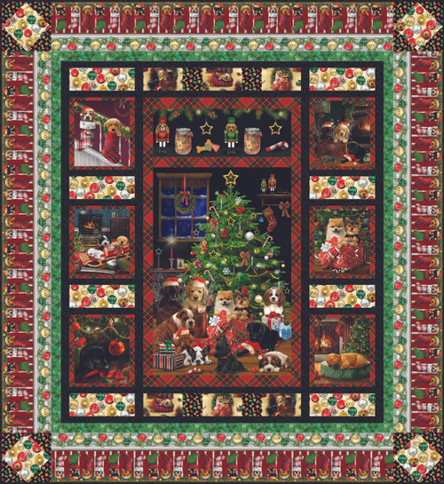 Fireside Pups Quilt #1 Fireside Pups Quilt #1