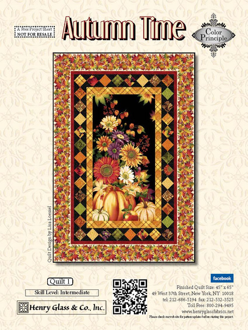 Autumn Time Quilt #1 Autumn Time Quilt #1