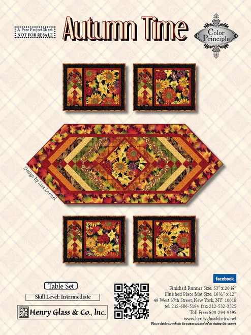 Autumn Time Table Set Autumn Time Table Set