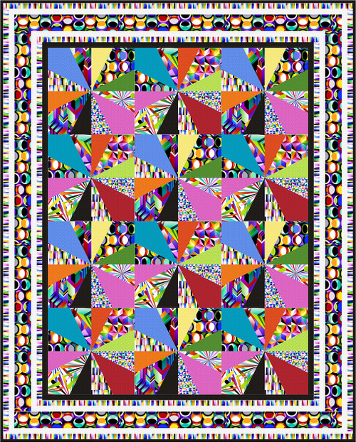 Geo-Topia Quilt #1 Geo-Topia Quilt #1