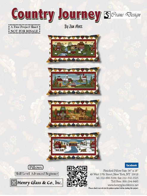Country Journey Pillows Country Journey Pillows