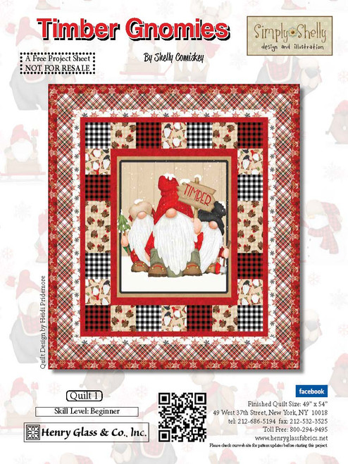 Timber Gnomies Quilt #1 Timber Gnomies Quilt #1
