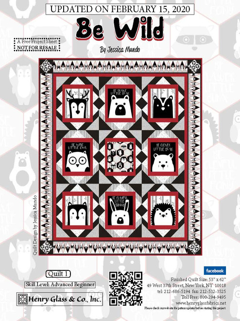 Be Wild Quilt #1 Be Wild Quilt #1