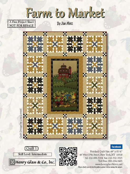 Farm to Market Quilt #1 Farm to Market Quilt #1