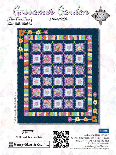 Gossamer Garden Quilt #2 Gossamer Garden Quilt #2