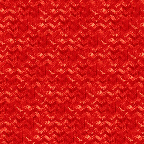 F9529-88 Red || Winter Elegance 2-Ply Flannel