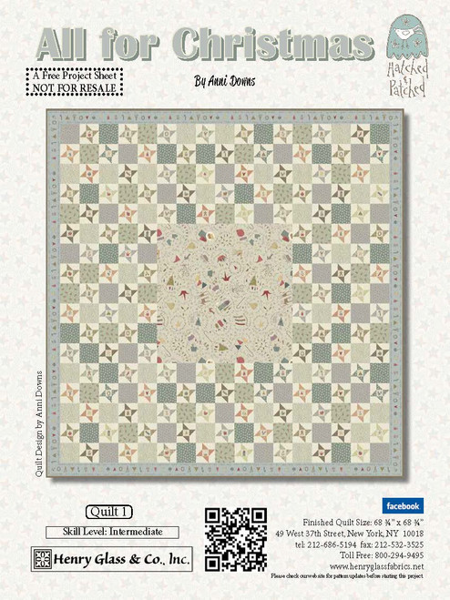 All for Christmas Quilt #1 All for Christmas Quilt #1
