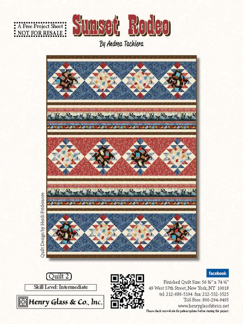 Sunset Rodeo Quilt #2 Sunset Rodeo Quilt #2
