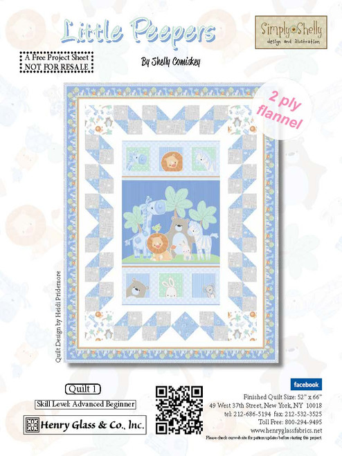 Little Peepers Quilt #1 Little Peepers Quilt #1