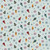 3608-17 Ice Blue Multi || Nordic Holiday Village