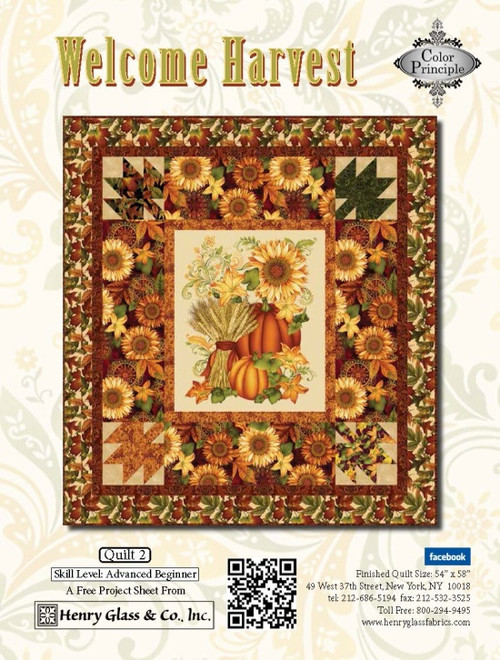 Welcome Harvest Quilt 2 Projects Henry Glass And Co Inc 3578