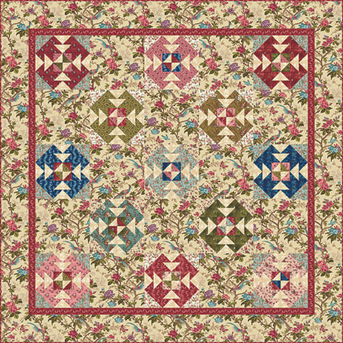 Bucklebury Chintz Quilt 2 Henry Glass Fabrics