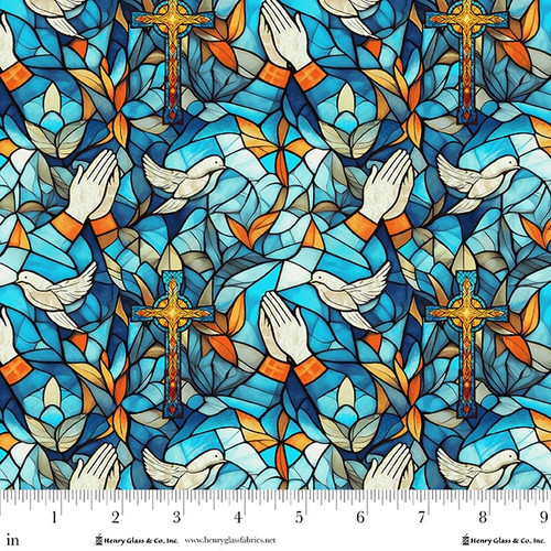 BLESS N°67 Holiday STEEL PANORAMA PRINT Zing 1x3 Border – Lunada Bay Tile