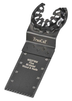 TruaCuT Multi-Tool Blade 32 Fine Bi-Metal Wood/Nails TruaCuT Multi-Tool Blade 32 Fine Bi-Metal Wood/Nails