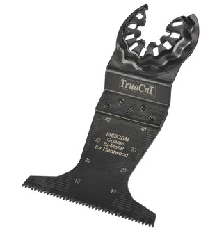 TruaCuT Multi-Tool Blade 65mm Bi-Metal Coarse Hardwood TruaCuT Multi-Tool Blade 65mm Bi-Metal Coarse Hardwood