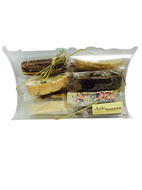 10 Mini Biscotti Pillow Gift Pack