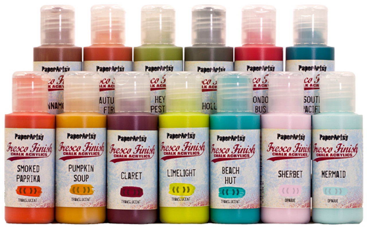 PaperArtsy: Fresco Finish Paint - The Paper And Ink Boutique