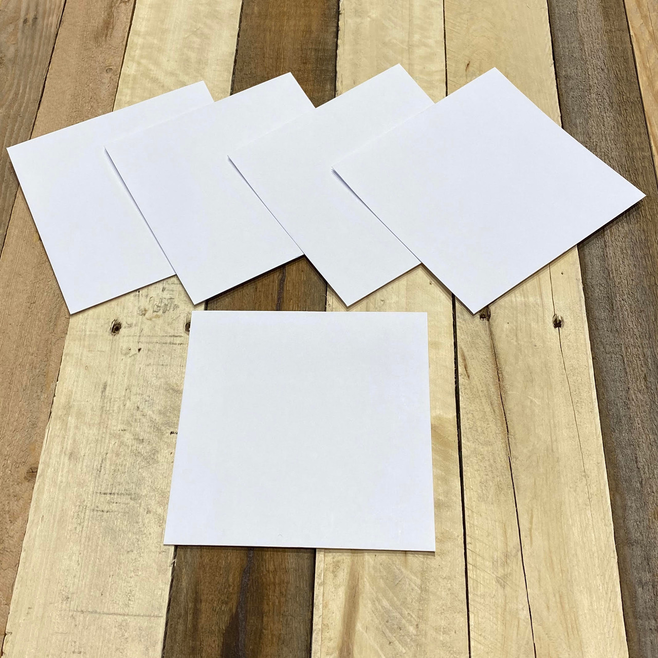 The Paper and Ink Boutique Envelopes 6x6 White The Paper And